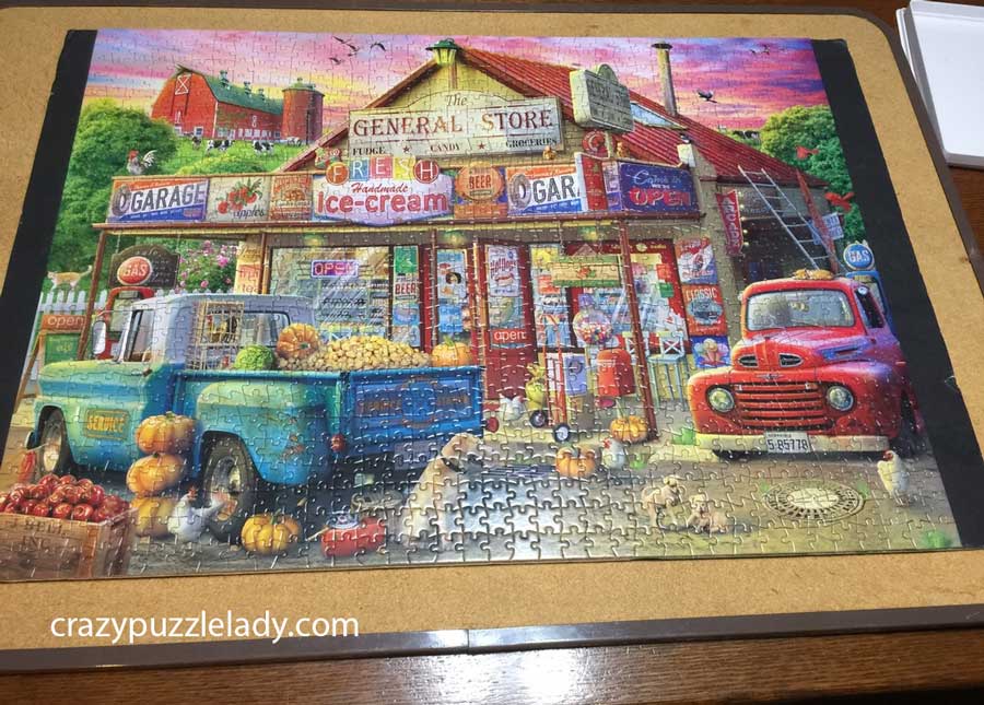 Buffalo Games 1000-Piece Country Life Country Store Jigsaw Puzzle